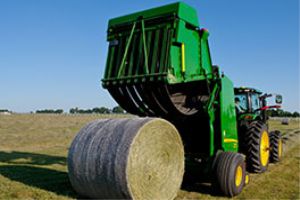 John Deere B-Wrap technology will retain hay quality 
