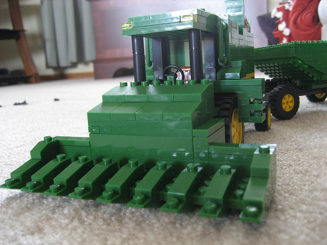 john deere lego tractor