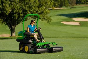 John Deere showcased several new products and made a charitable donation at the 2013 GIS 