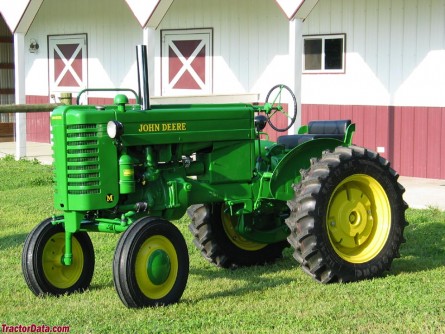 What are some popular models of John Deere tractors?