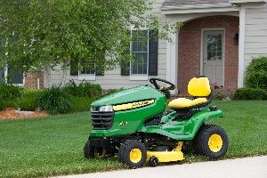 John Deere lawn tractors helped drive the charitable donation made by J D Equipment Inc. 