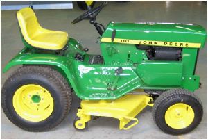 The 1963 John Deere model 110 will celebrate 50 years at the Dodge County Fairgrounds 