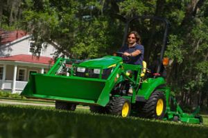 Attendees of the Drive Green Challenge will be entered to win a John Deere 1023E