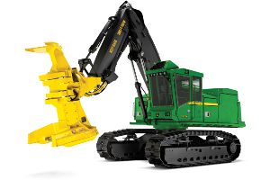 New features to the John Deere 900K/H Series tracked feller bunchers and harvesters could increase productivity 