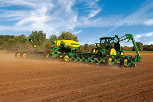 The ExactEmerge planter arms producers with the ability to deliver seeds to the trench at speeds of up to 10 mph. 