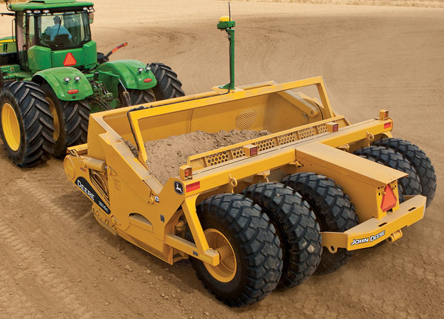 Ejector Scraper Making Better Use of Your Land with John Deere Land Leveling Solutions