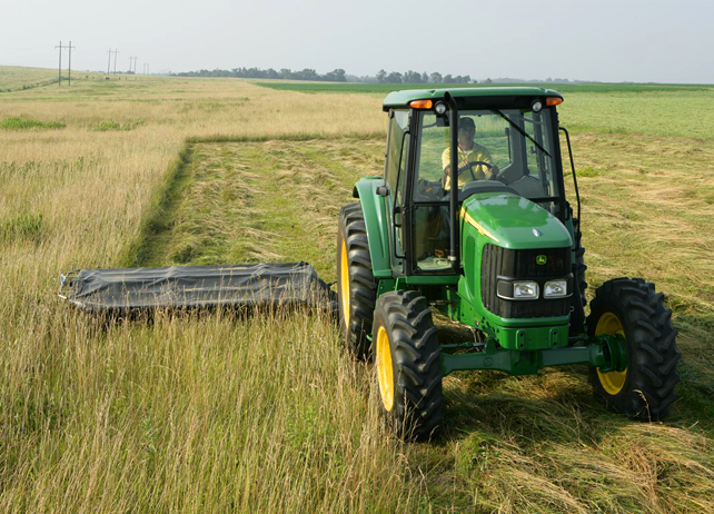 DM12Series DiscMower 10 John Deere Loader Attachments to Simplify Hay Farming