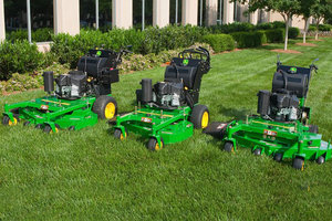 Commercial and residential mowing needs can be easily identified using Deere's new Product Selector tool. 