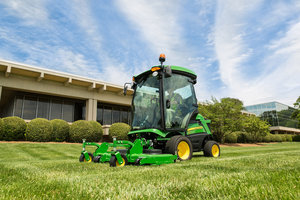 The 1500 Series TerrainCut Front Mowers offer capabilities for all types of weather conditions.