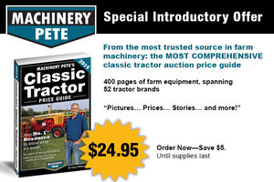 The 2014 Classic Tractor Price Guide offers an abundance of equipment sales data on models dating back to the early 1900s.