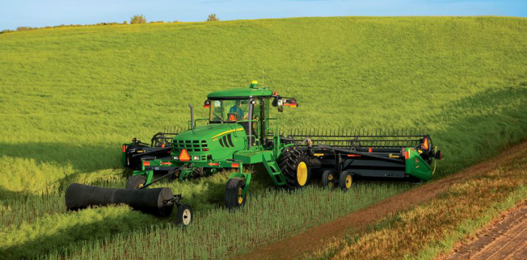 Engines John Deere Windrowing Equipment: From Small Grains to Forage 