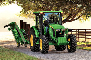 John Deere reaches manufacturing milestone, producing the millionth unit built in the Augusta factory, a 5100M model.