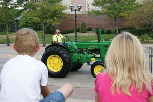 More than a hundred tractors are expected to participate in this year's North Iowa Tractor Ride. 