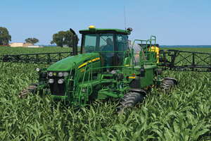 2016 John Deere 4730 Sprayer models are expected to be the first to have a carbon fiber boom option. 