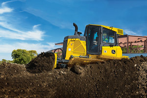 The John Deere 450K is the latest addition to the K-Series crawler dozer lineup. 