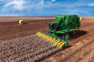 John Deere's cotton strippers and cotton pickers are among machines awarded for their harvesting technology.