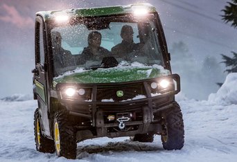 The XUV835 and XUV865 were designed with comfort in mind when riding over rough terrain in every kind of weather. 