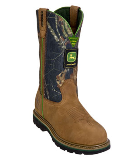 john deere lace up work boots