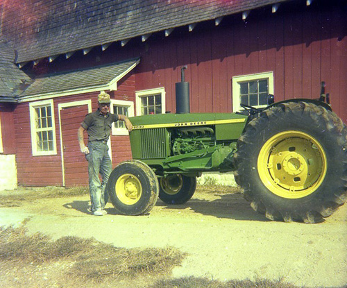 John Larson & John Deere Tractors