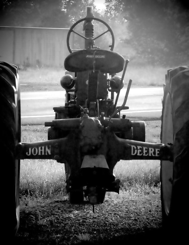 John Deere - Black & White