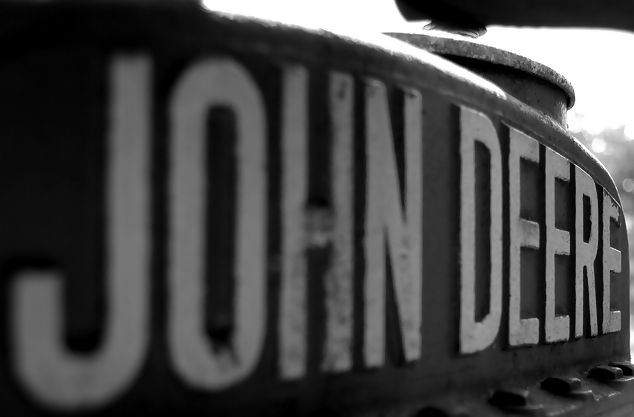 John Deere - Black & White
