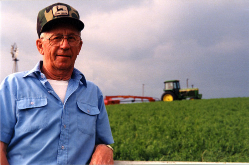 John Larson and John Deere Tractors