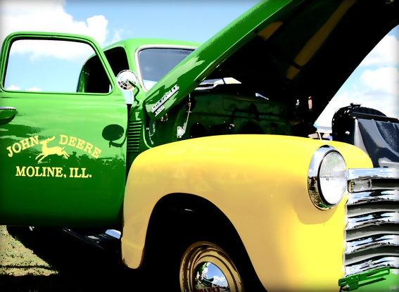 John Deere Trucks, Green and yellow