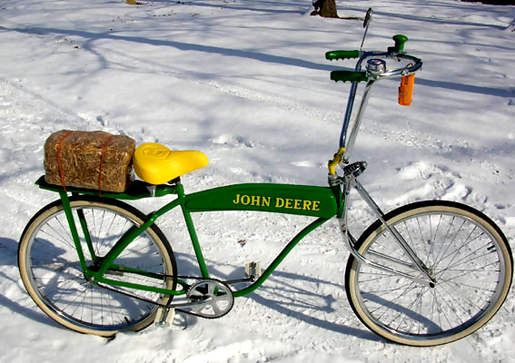 Old john 2024 deere bicycle