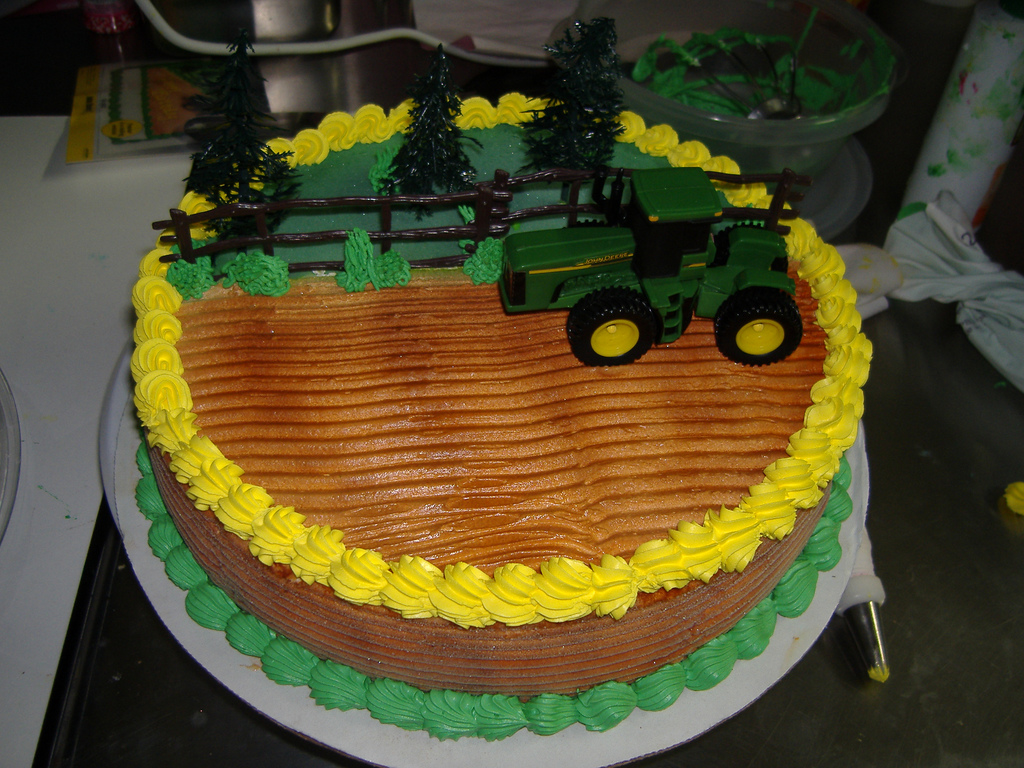 Birthday Cake Ideas Tractors