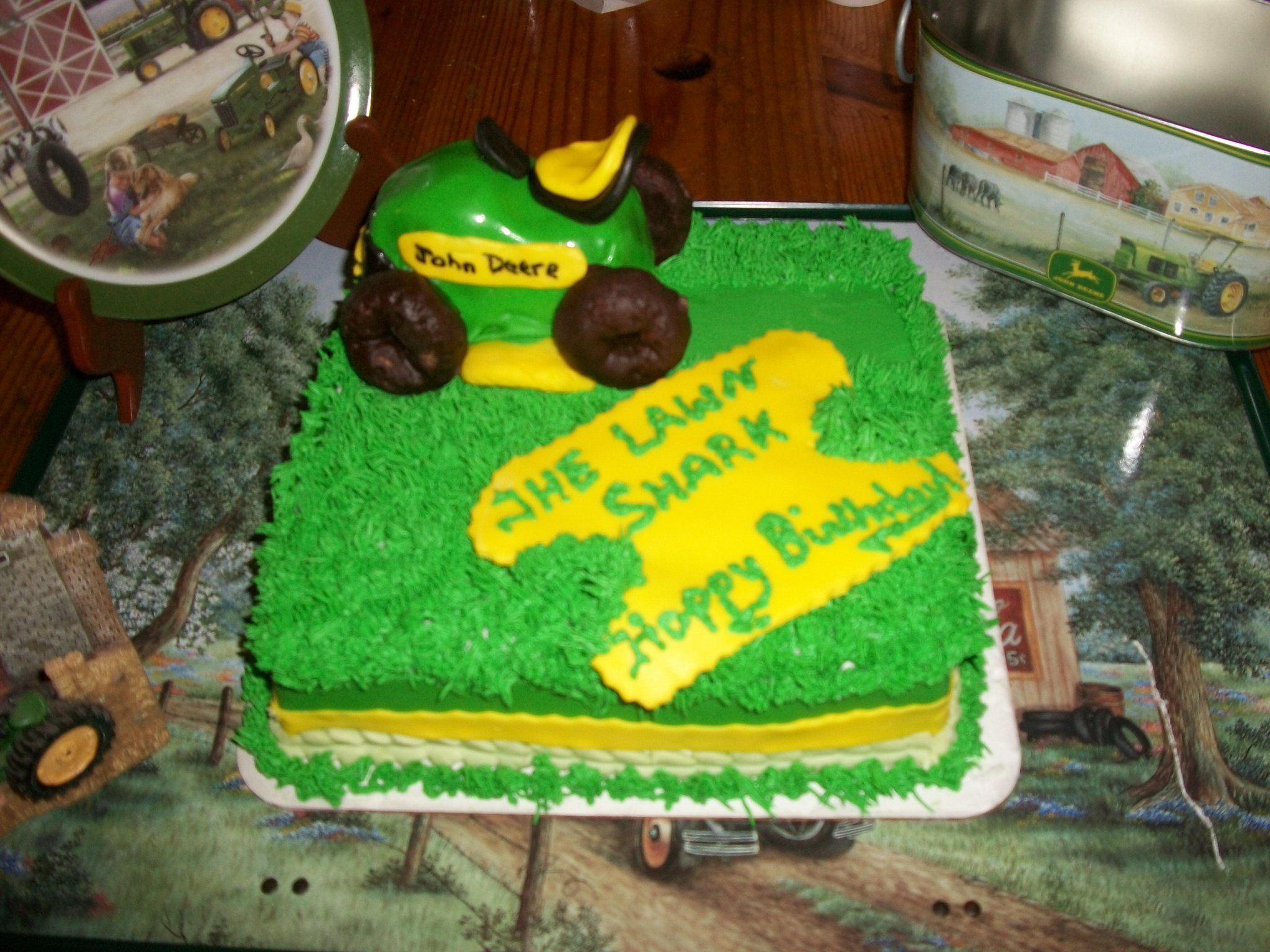 John Deere Tractor Cake  Just A Pinch Recipes