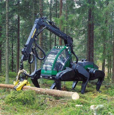 tree harvester machine