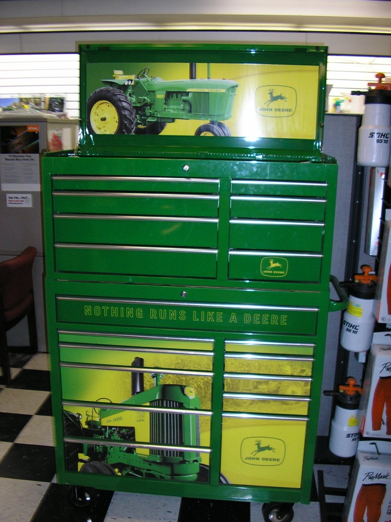 John Deere large toolbox for the garage