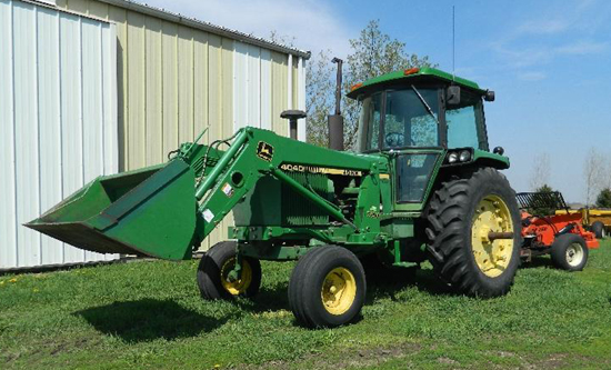 Low Hour John Deere Tractors at Auction