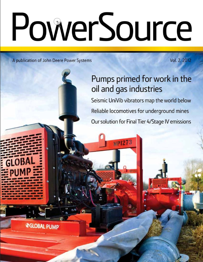 PowerSource Vol. 2, 2012 Global Pump Spotlight, Underground Engines and Final Tier 4 Talk
