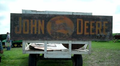 John Deere Antique Sign