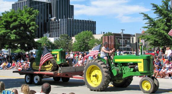 Green Tractor Parade