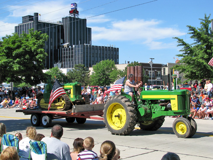 Green Tractor Parade