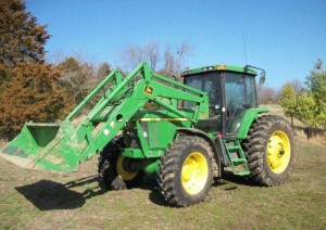 John Deere farm tractors