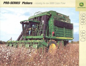 John Deere invents the cotton picker