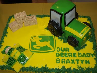 John Deere Birthday Cake