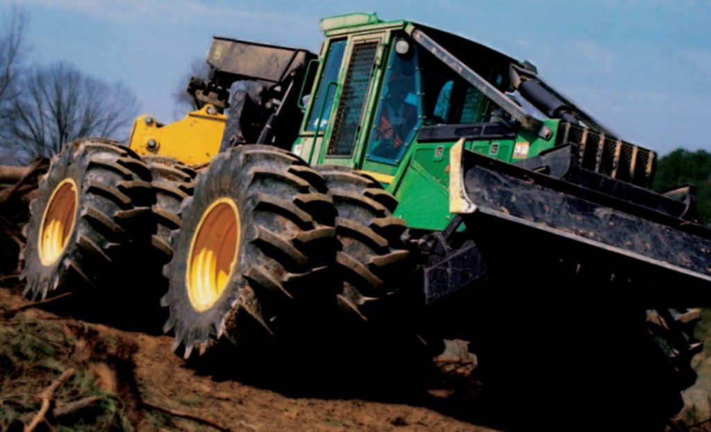 John Deere Skidder. John Deere Forestry Machines 