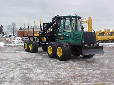 used heavy equipment forwarder