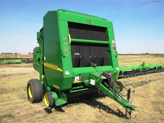 used heavy equipment round baler