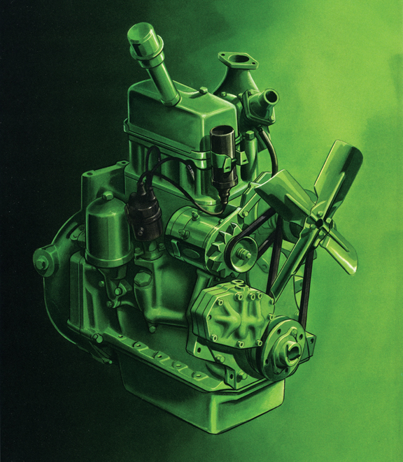 20 Interesting Facts You May Not Know About John Deere ... diesel engine power plant diagram 