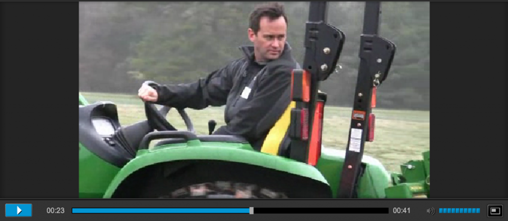 Chris's John Deere test drive