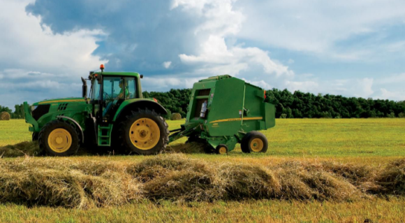 John Deere 6170M model tractor