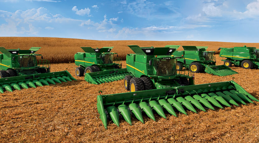 Time Portal John Deere 9000 Series Combines Transformation