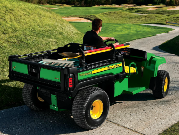 Keeping the Golf Course Pristine with 3 John Deere Gator Turf Vehicles