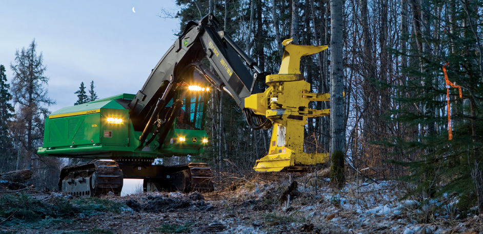 tree harvester machine