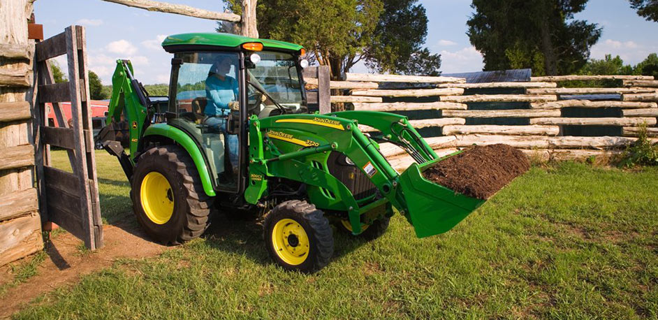 Tracteurs à cabine John Deere